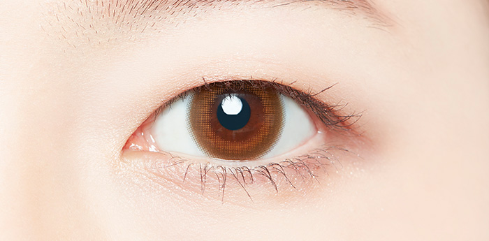 フランミー きなこロールのカラコンレポ ふんわり優しい瞳になれるくすみブラウンカラコン